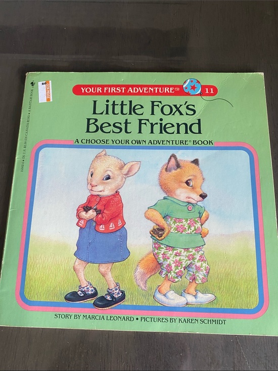 Jessica Other - 1987 Choose your Own Adventure Book Little Fox’s Best Friend